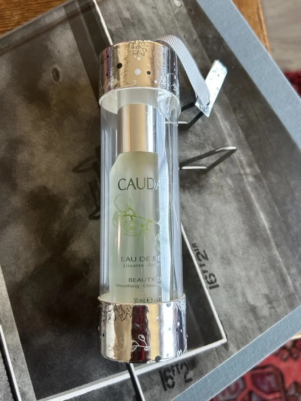 Caudalie Beauty Elixir 30ml Limited Edition Holiday Ornament NIB Sealed France